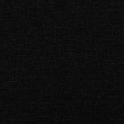 kontinentalseng med madras 160x200 cm stof sort