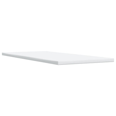 kontinentalseng 100x200 cm kunstlæder cappuccinofarvet