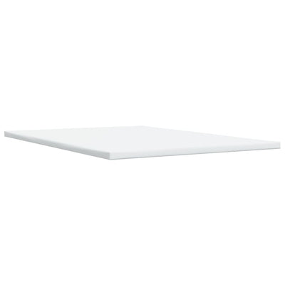 kontinentalseng med madras 160x200 cm stof cremefarvet