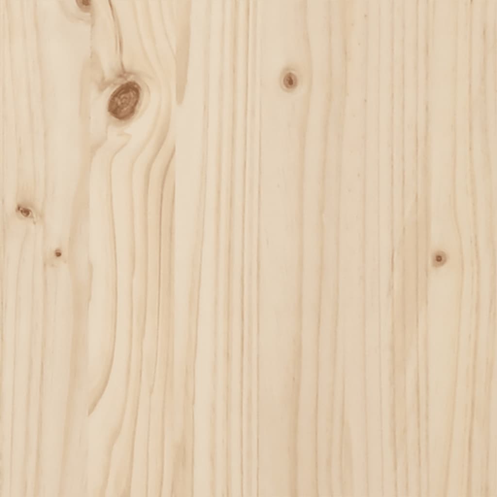 tredobbelt køjeseng 80x200 cm massivt fyrretræ