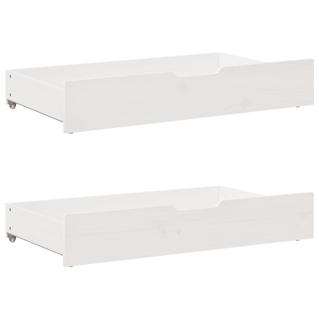 daybed med skuffer 90x200 cm massivt fyrretræ