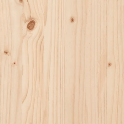 seng med reol uden madras 200x200 cm massivt fyrretræ