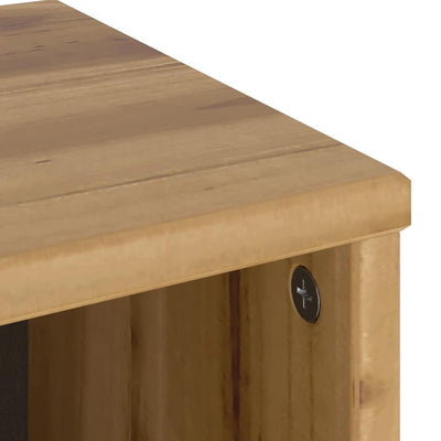 sidekabinetter 4 stk ODDA 40x24x79 cm massivt fyrretræ